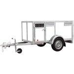 Remorque 4 chiens-blanc BW Trailers