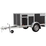 Remorque 4 chiens-marron BW Trailers