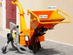 Broyeur de branches hydraulique à tambour DK-1300 pour tracteur, copeaux et BRF – Image 5