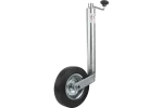 Remorque grillagée 200×106 avec bâche plate bleue, ridelles grillagées et roue jockey – Garden Trailer 200 KIPP – Image 9
